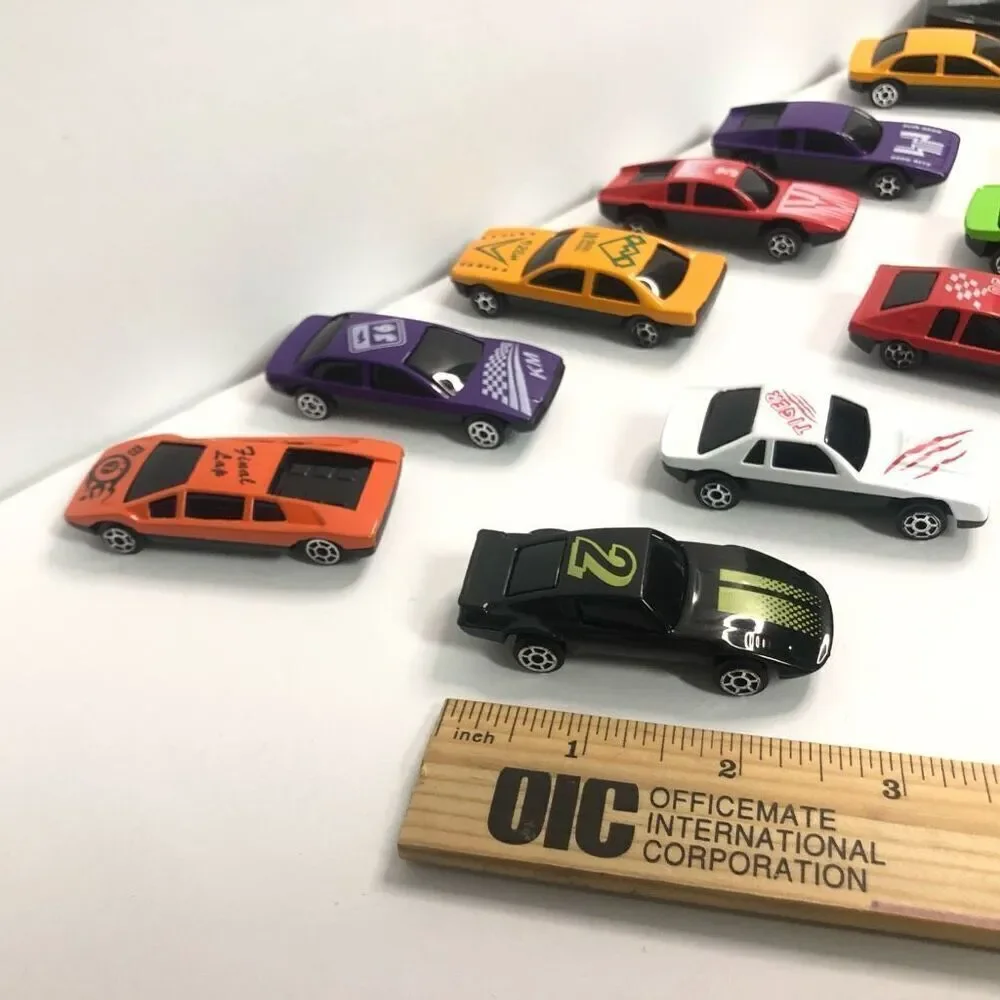 cars light weight‎ plastic lot of 15 sports cars boys gift stocking stuffer